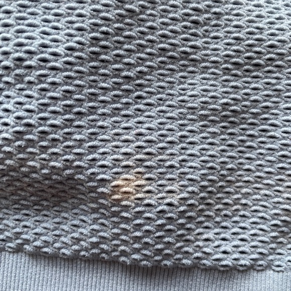 Alo Yoga Power Sports Bra in Sea Mist - Picture 5 of 8